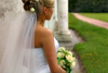 Bride with columns